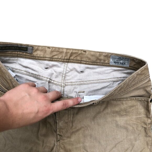 Vintage Diesel Jeans Size 36 WAYKEE Brown - Picture 8 of 8